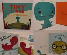 Tiny T. Rex and the impossible hug by Jonathan Stutzman HARDBACK BOOK