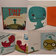 Tiny T. Rex and the impossible hug by Jonathan Stutzman HARDBACK BOOK
