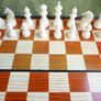 Vintage Folding Magnetic Travel Chess Set 9,5" x 9,5" Image 6