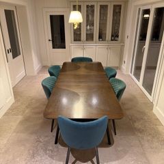 EZ Living Extendable Dining Table & 6 Chairs
