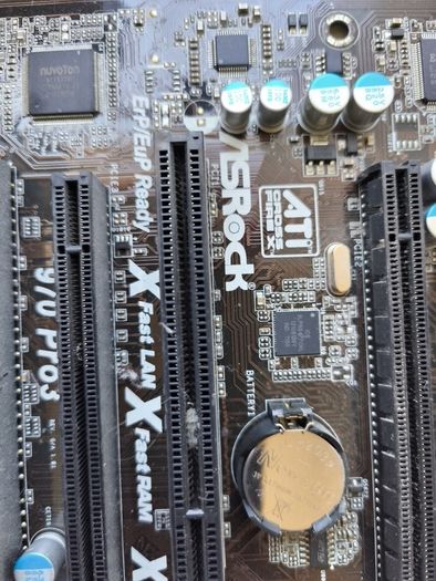 Motherboard and cpu