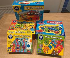 Large Children's Games & Puzzles Bundle - Orchard Toys, Ravensburger & Learning Activities