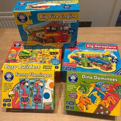 Large Children's Games & Puzzles Bundle - Orchard Toys, Ravensburger & Learning Activities