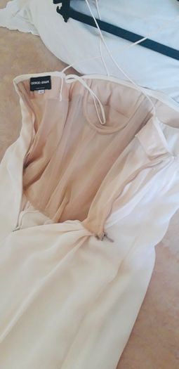 Armani wedding dress