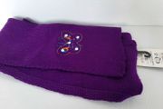 new child's scarf tag attached