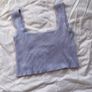 Purple crop top Image 2