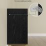 Kitchen Sideboard Cabinet with 2 Doors,Open Compartment, Chest of Drawers, Adjustable Shelf Image 5