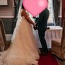 High Quality French Lace Ivory Wedding Dress Image 2