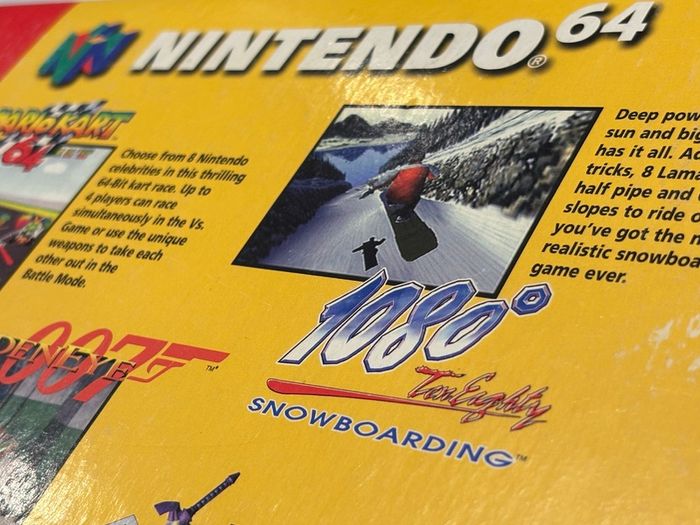 Nintendo N64 Mario Edition Console - Boxed