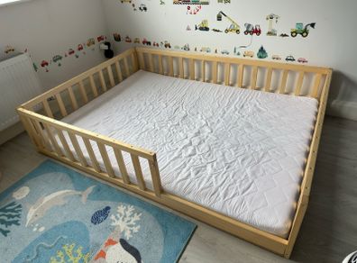 Montessori Bed 190x140 with mattress