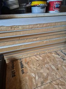 50 ml insulated platerboard