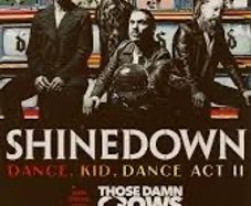 Shinedown early entry vip merch tickets x2