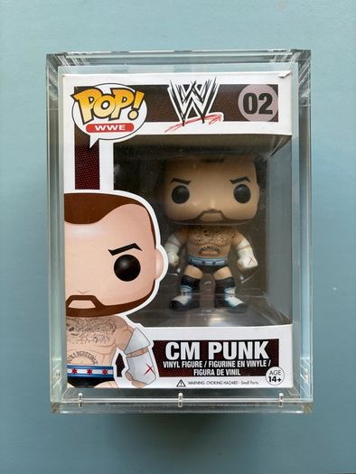Funko Pop - CM Punk 02 - WWE Wrestling - Vinyl Action Figure Vaulted