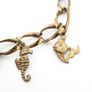 Vintage Italian Sterling Silver Charm Bracelet Image 4