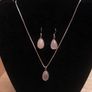 Turquoise/Rose Quartz sets Image 4