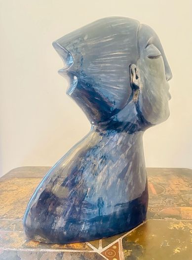 Original signed  Ceramic Sculpture by Belfast Artist Carol Henry