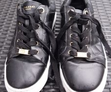 Dune London Black sneakers