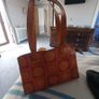 80s genuine leather bag Image 3