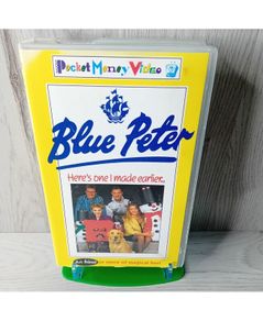 Blue Peter One I Made Earlier Vhs Tape - Rare Retro Kids Tv Show