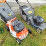 Oleo-Mac and Harry petrol lawnmowers Image 2