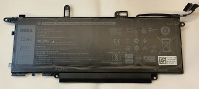 Nf2mw Battery For Dell Latitude 7400 9410 2-in-1 0g8f6m 85xm8 Chwv6 G8f6m (dp/n: 011p1p) 52wh/ Original, Used