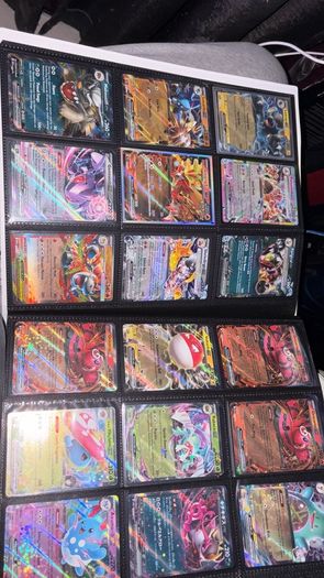 pokemon cards full binder