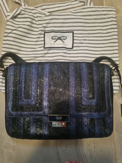 Anna Hindmarch Midnight & black bag