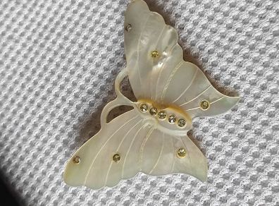 Mother of pearl brooch
