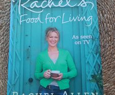 Rachel Allen book "Rachel's food for living" Signed with autograph