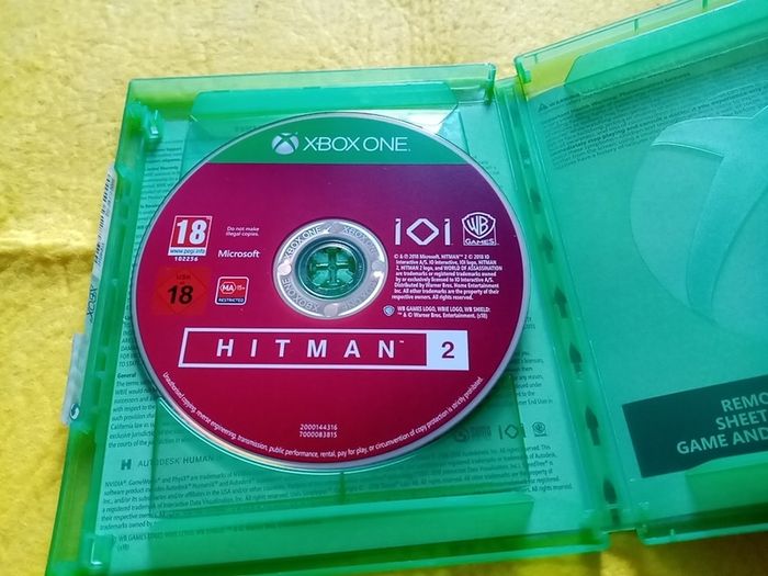 Hitman 2 Xbox One Games Original