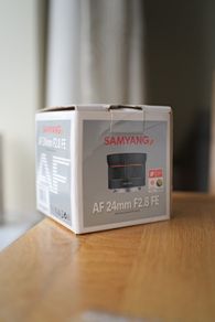 Samyang 24mm f/2.8 lens for Sony e-mount