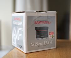 Samyang 24mm f/2.8 lens for Sony e-mount