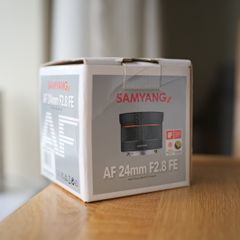 Samyang 24mm f/2.8 lens for Sony e-mount
