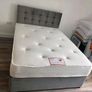 New Stylish single ,Double 4ft, 4ft6, King 5ft And 6ft Superking Sizes Divan Beds Instock. Drawers And Optional Tufted Mattresses Available. Free Delivery Image 4