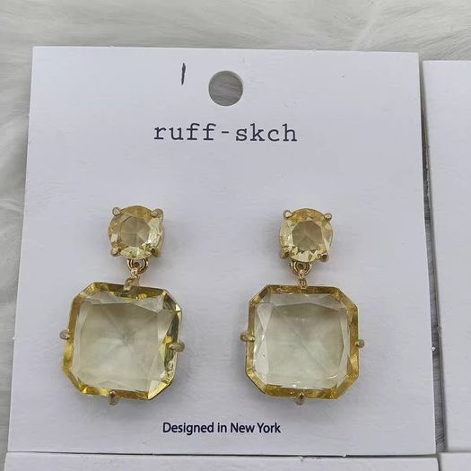 Ruff-skch earrings