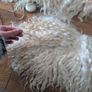Doll hair Goat skin with long curls Image 10