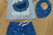 H&amp;M Sesame Street Cookie Monster set