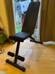 Bench + Barbell + 60kg Weights