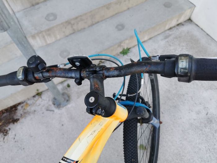 TRAX Mountain Bike Orange/Blue Quick Sale