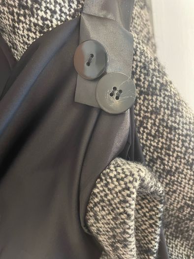 & Other Stories wool herringbone coat