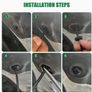 200pcs Heavy-Duty Self-Locking Nylon Cable Ties, Thickened High-Strength UV-Resistant Fasteners with Tool-Free Locking Mechanism, Durable and Flexible, Image 4