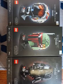 Star Wars Lego Helmets