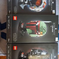 Star Wars Lego Helmets
