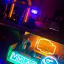 Retro style Bar light with neon bulb.. Image 9