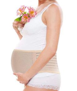 Maternity Belt-Pregnancy Support Belt-Belly Band Relieve Lower Back, Pelvic and Hip Pain (Breathable/Adjustable/One Size)