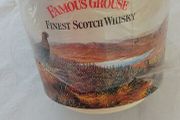 vintage 70s 80s ,new old stock Famous Grouse  ice bucket with lid,,,sold as is.