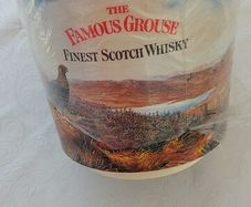 vintage 70s 80s ,new old stock Famous Grouse  ice bucket with lid,,,sold as is.