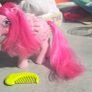 Heartthrob with Comb Pegasus Ponies Original Heart Throb MLP G1 My Little Pony 1984 Image 2