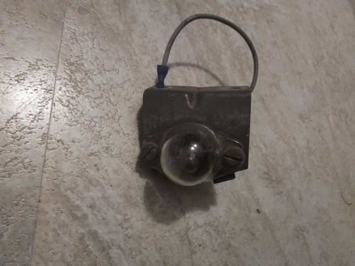 Ford Cortina Mk1 Number Plate light.