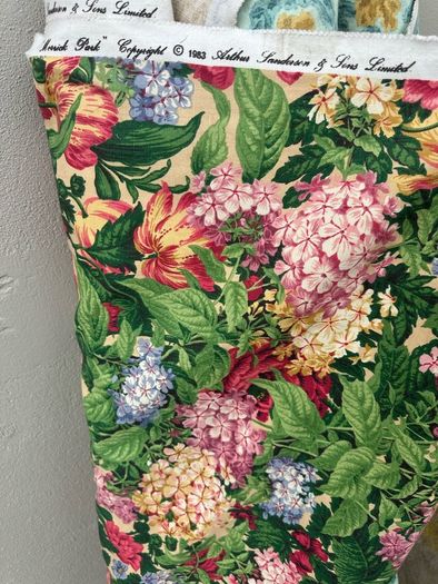 Rolls of fabric